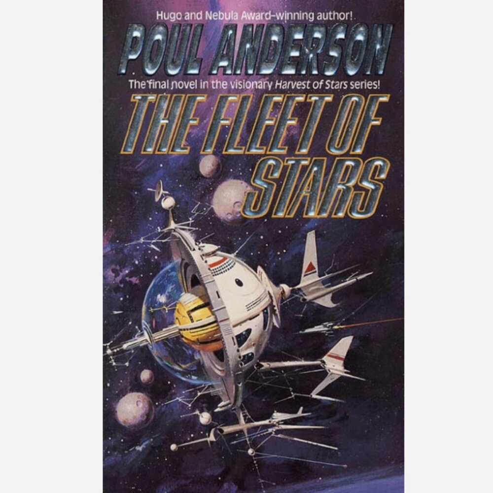 5/$15 Book Fleet of Stars Poul Anderson Harvest of Stars 4 MM SciFi Space
